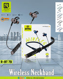 40 Hours Premium Sound Quality Wireless Neckband